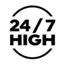 24/7 high Logo